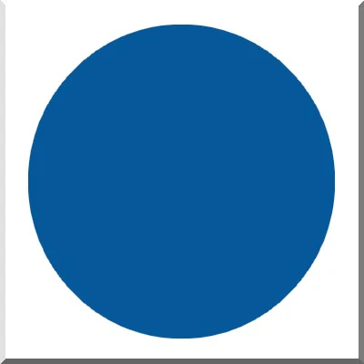 CERA 142/P2205 BLEU Email Transparent-Verre 600°C