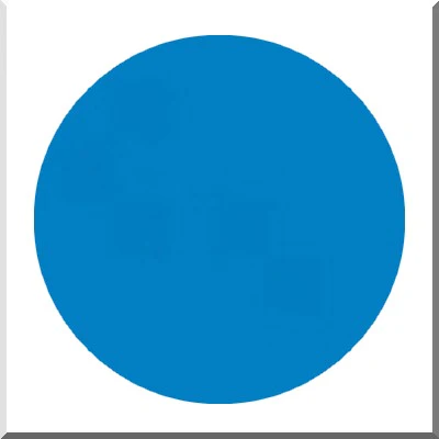 CERA 144/F2102 BLEU DES ILES Email Transparent-Verre 600°C