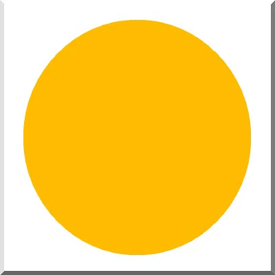 CERA 213 JAUNE ORANGE Opaque Sans Pb