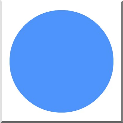 CERA 240 BLEU CLAIR Opaque Sans Plomb