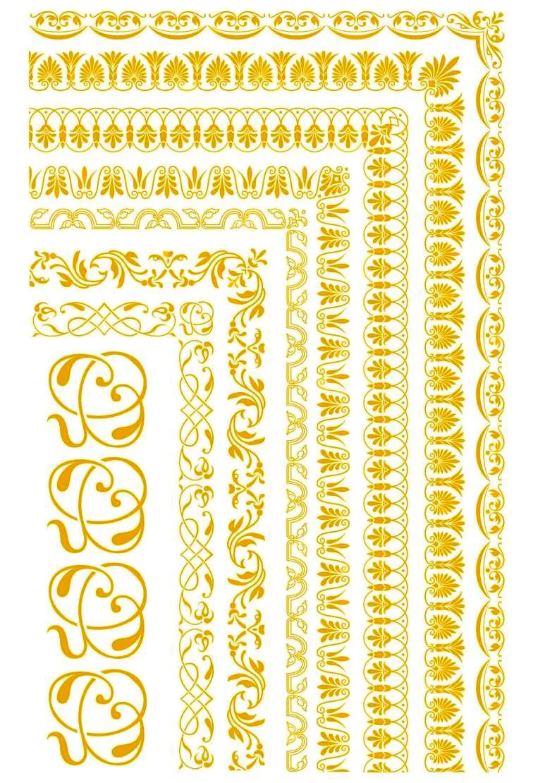 CHROMO 70240 OR Brillant Dim.30x20cm-Temp.780-820°C