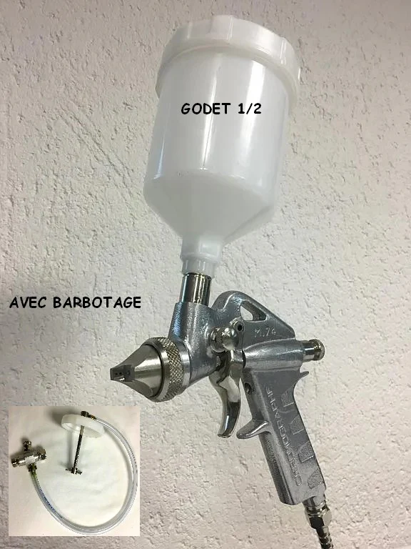 CHROMO Modele 74/Barbo/Deb4/Godet 1/2L