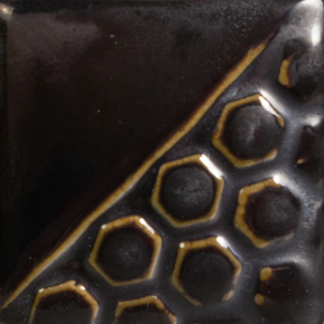 Émail brilliant Mayco Elements® - EL137 Black Adventurine - Image 2