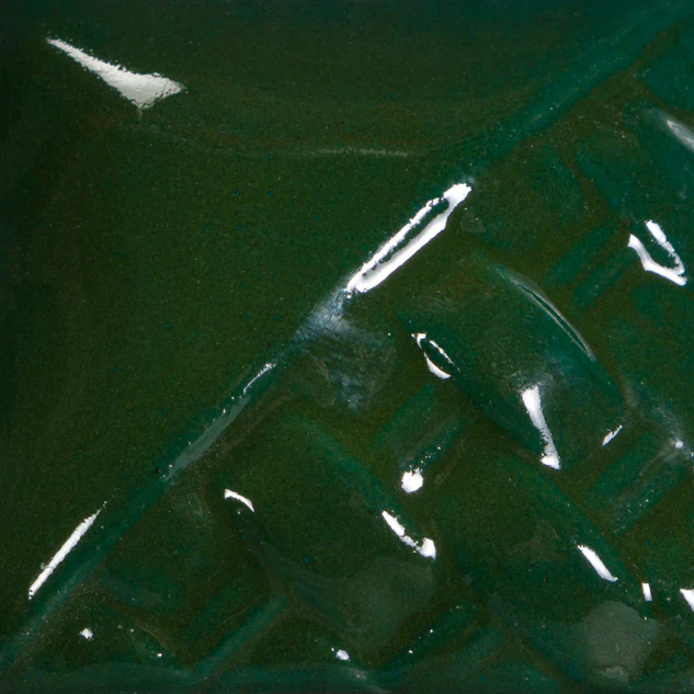 Émail brilliant grès Mayco Stoneware® - SW509 DARK GREEN GLOSS 1220°-1280°C - Image 2