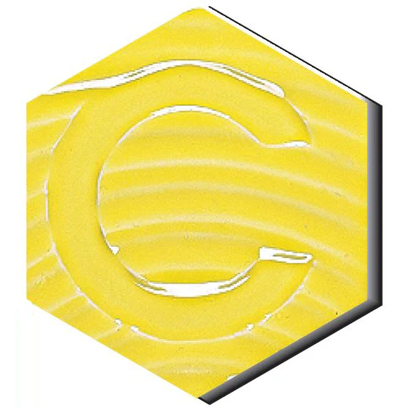 Émail brillant transparent faïence Ceradel - AOP-1013 Jaune