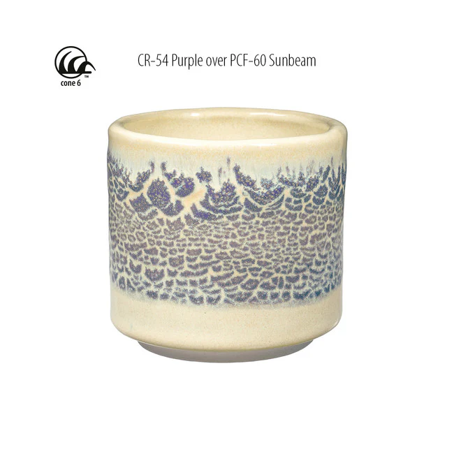 Émail grès à effets Amaco - CR54 Purple - 472ml - Image 6