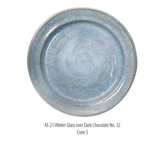 Émail à effets pour grès Amaco - KI21 Winter Glass - 472ml - Image 3