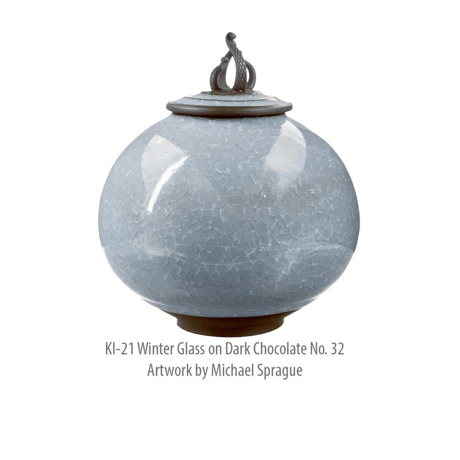 Émail à effets pour grès Amaco - KI21 Winter Glass - 472ml - Image 7