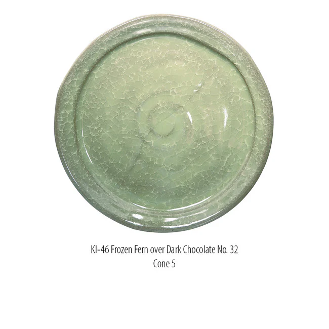 Émail à effets pour grès Amaco - KI46 Frozen Fern - 472ml - Image 3