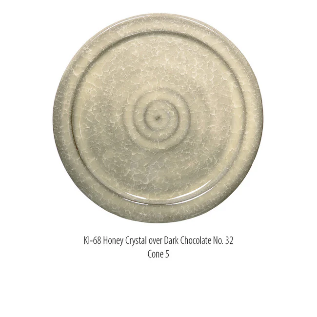 Émail à effets pour grès Amaco - KI68 Honey Crystal - 472ml - Image 3
