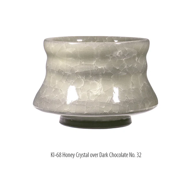 Émail à effets pour grès Amaco - KI68 Honey Crystal - 472ml - Image 5