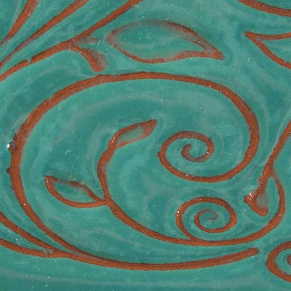 Émail opalescent faïence Amaco - O21 Aquamarine