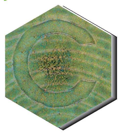 Émail satiné opaque faïence Ceradel - A-72 Malachite