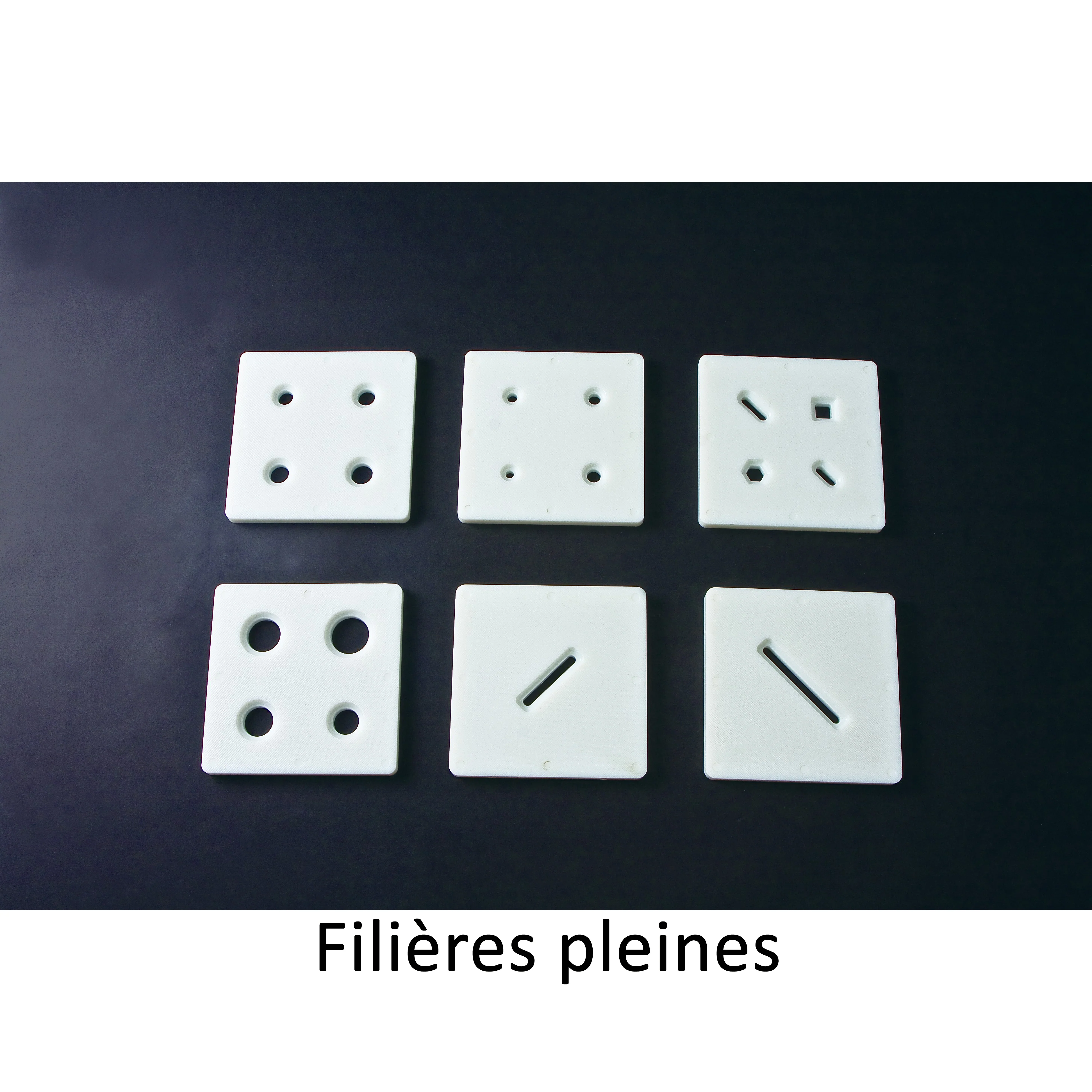 FILIERE MAIN Ø130MM + 12 EMBOUTS - Image 2