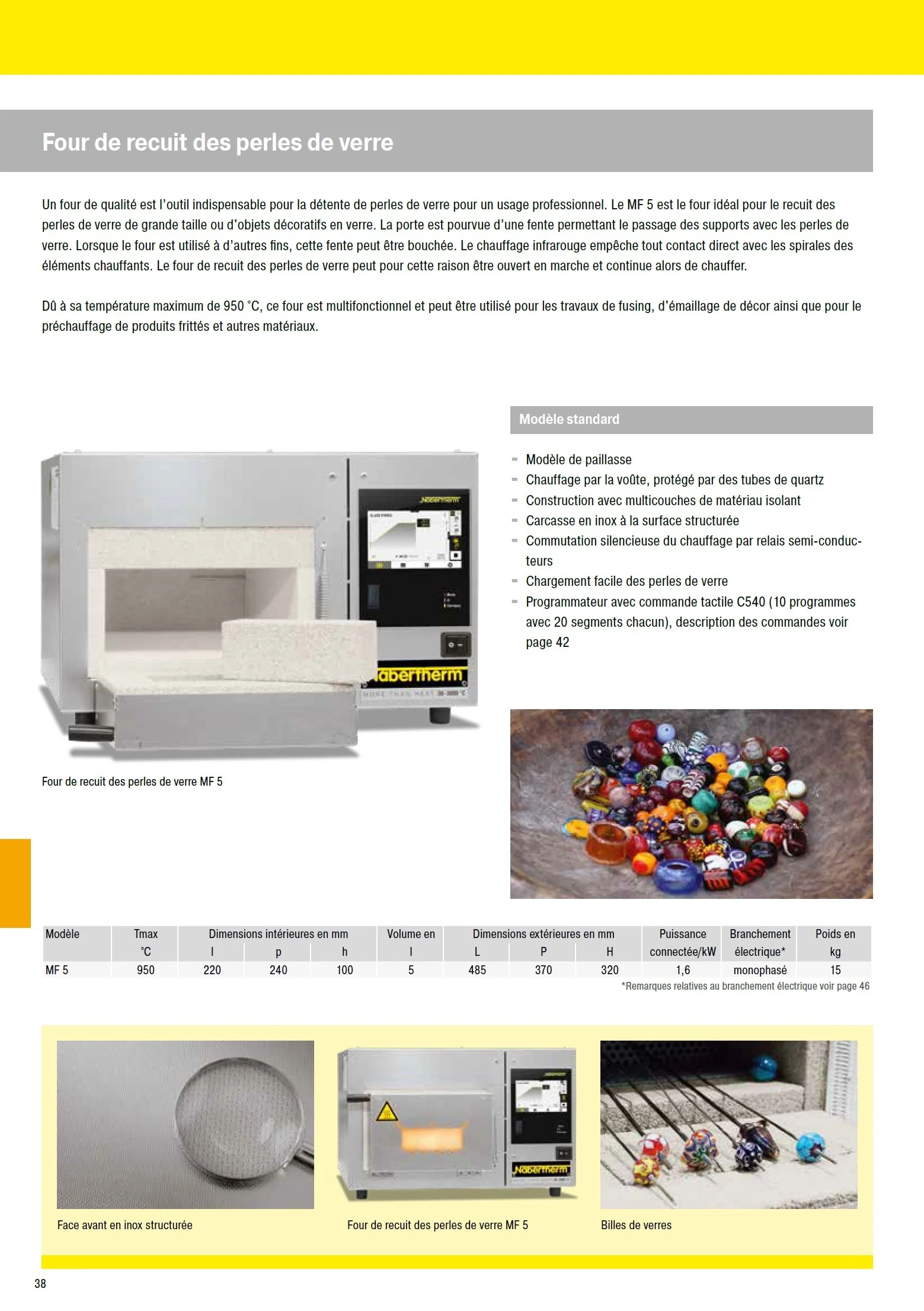 FOUR NABER PERLES MF5 Regulation C540 - Image 6