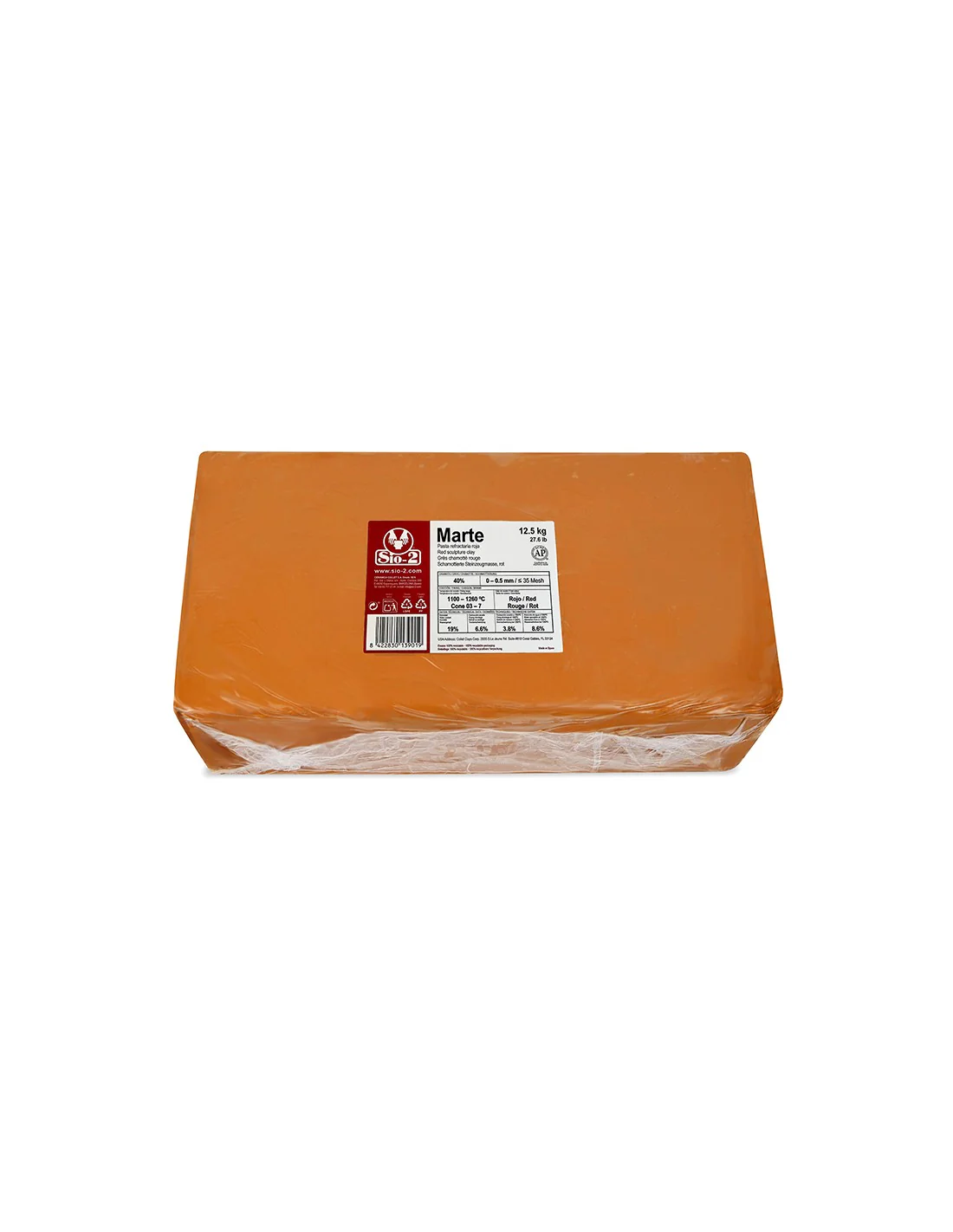 MARTE GRES CHAM ROUGE 0-0.5MM 12.5KG - Image 2