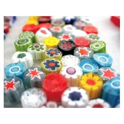 MILLEFIORI TRANS 5-6mm/100Gr