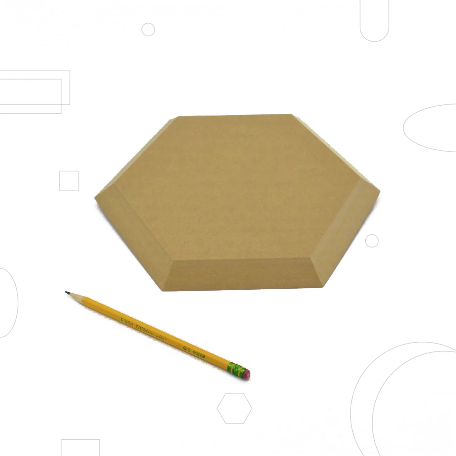 Moule bois hexagonal pour estampage - Image 4