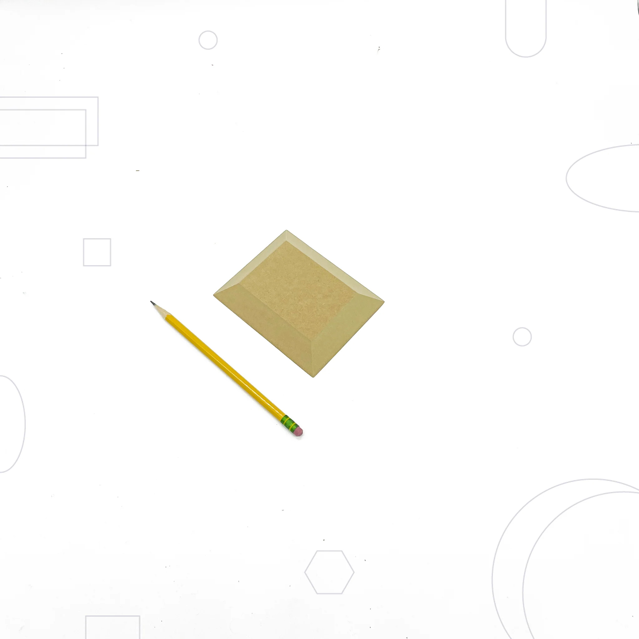 Moule bois rectangle pour estampage