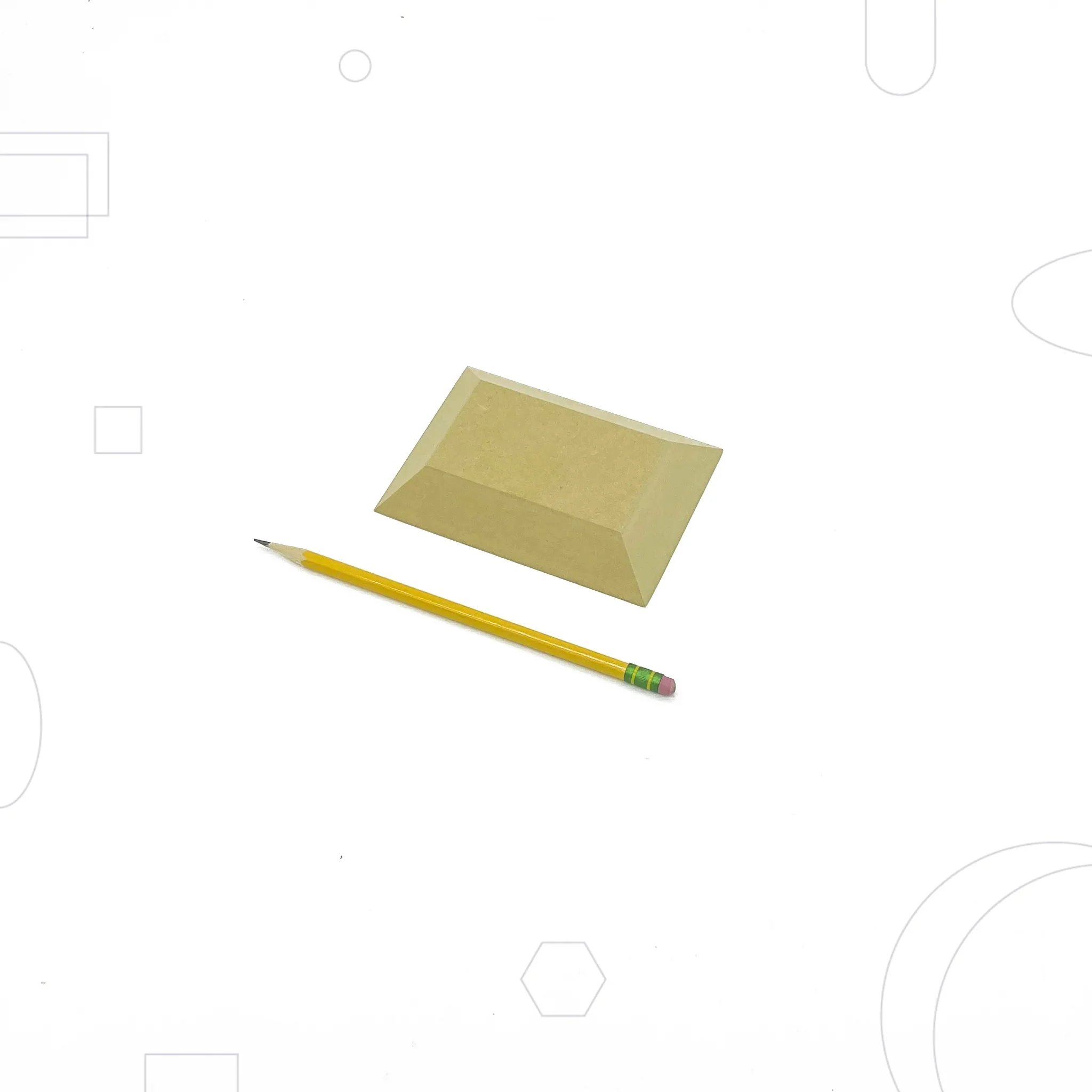 Moule bois rectangle pour estampage - Image 3
