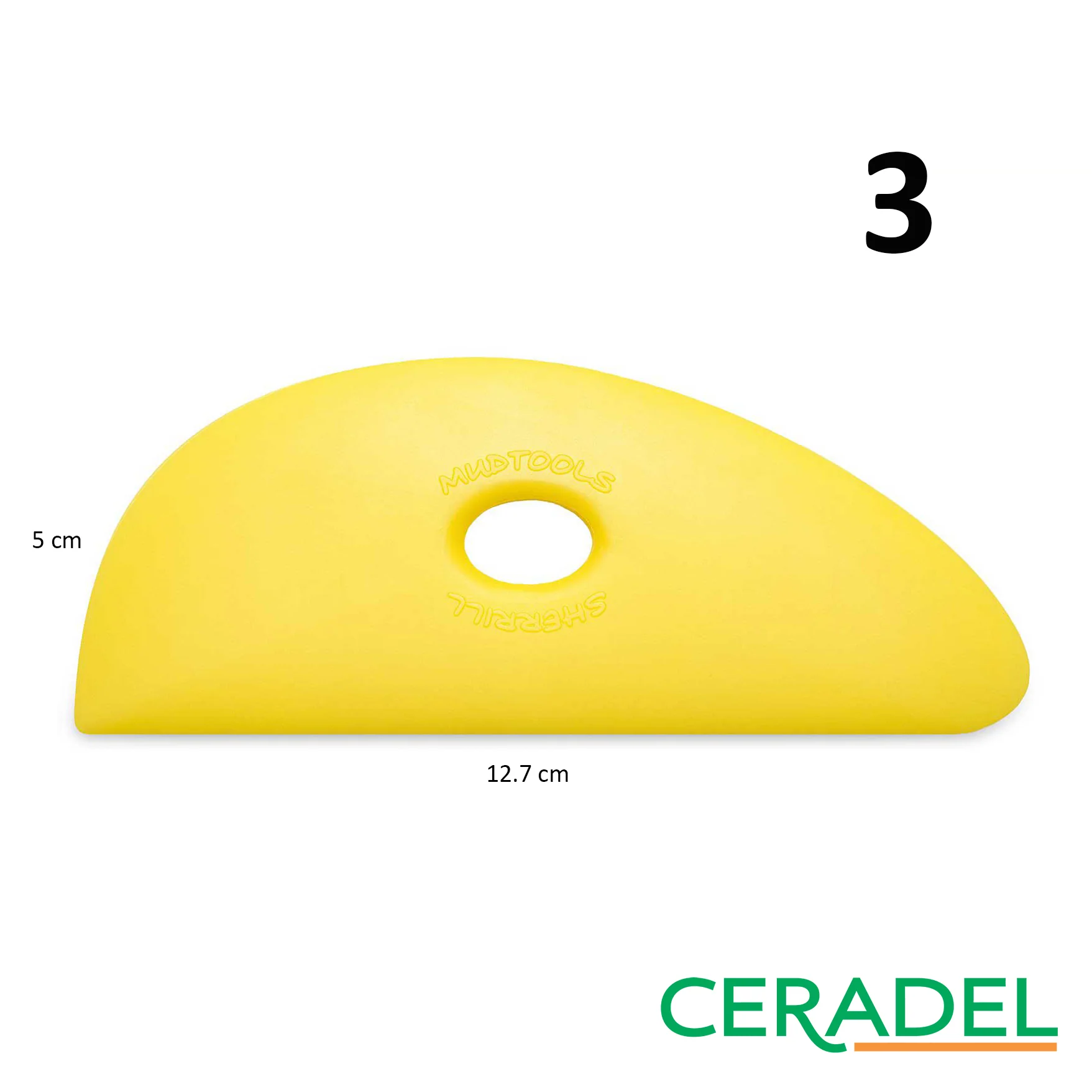 PALETTE FLEXIBLE JAUNE (SOFT) MUDTOOLS - Image 7