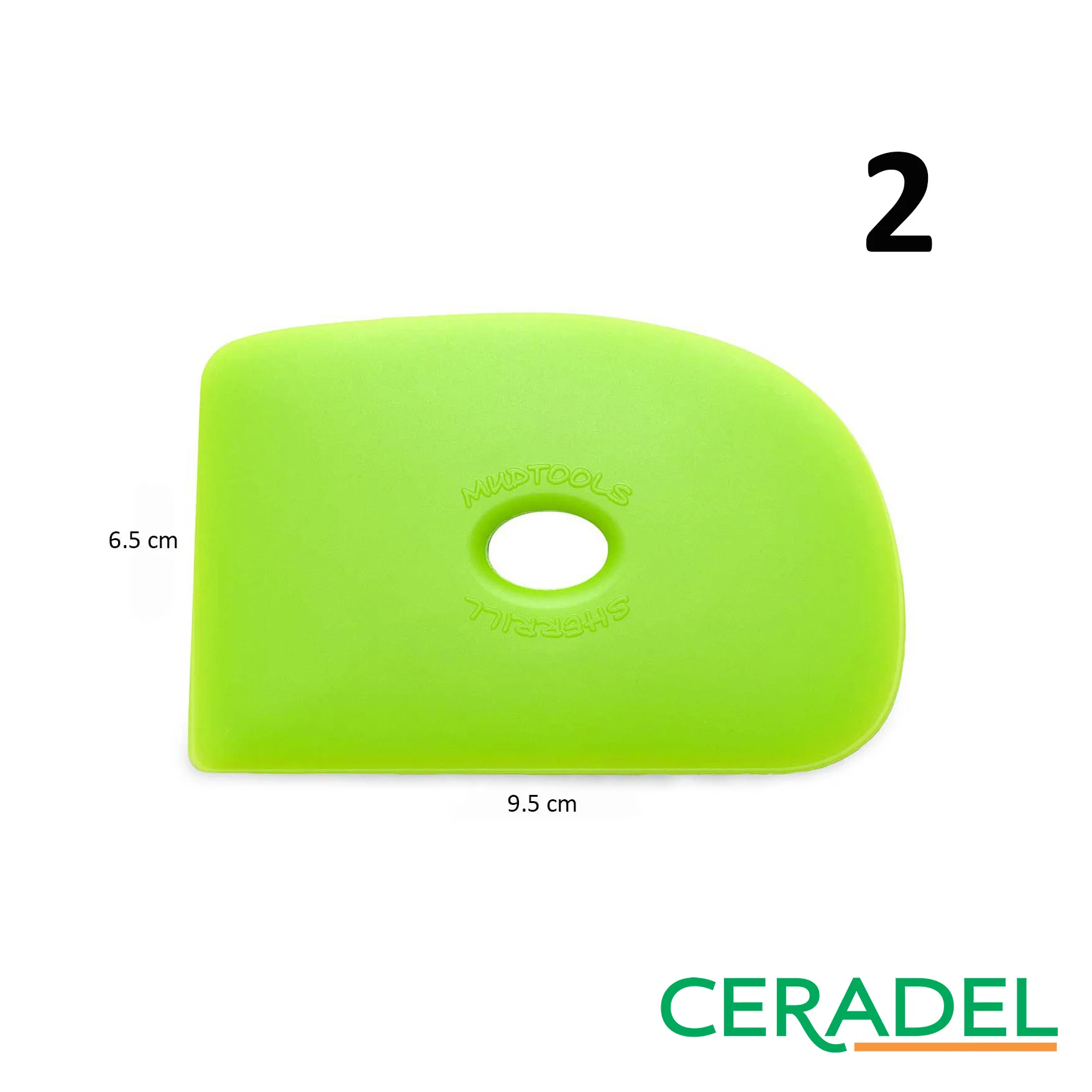 PALETTE FLEXIBLE VERT (MEDIUM) MUDTOOLS - Image 4