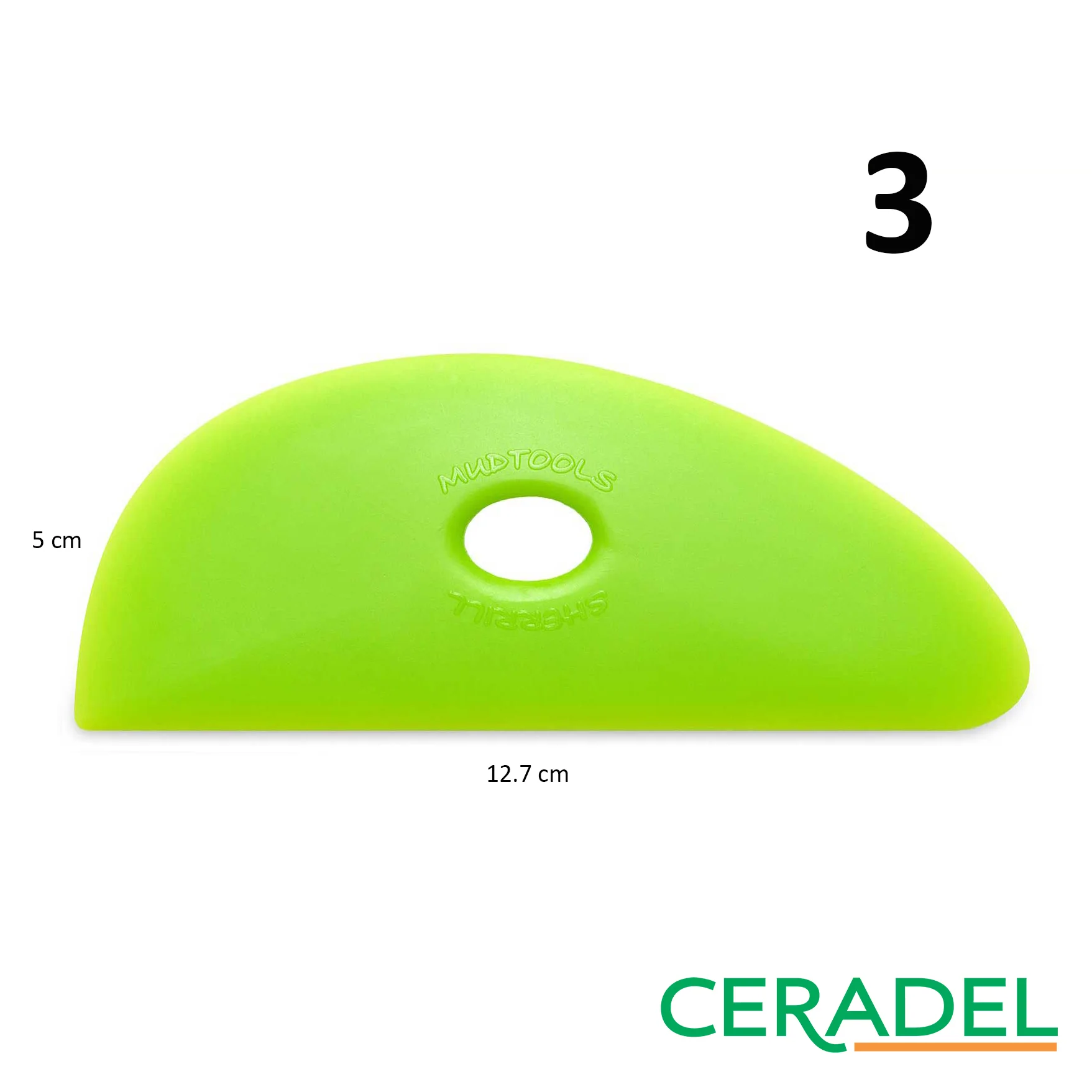 PALETTE FLEXIBLE VERT (MEDIUM) MUDTOOLS - Image 5