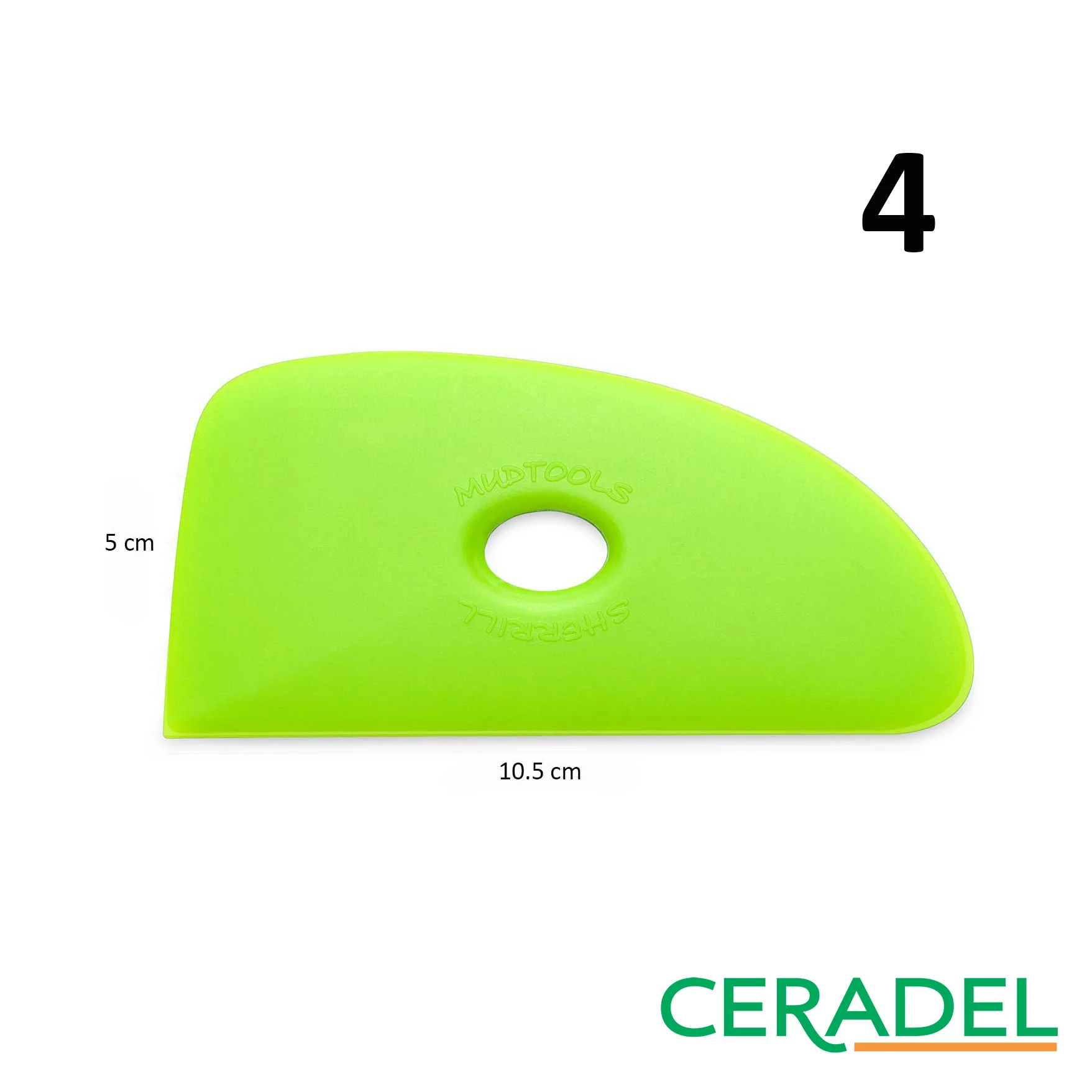 PALETTE FLEXIBLE VERT (MEDIUM) MUDTOOLS - Image 6