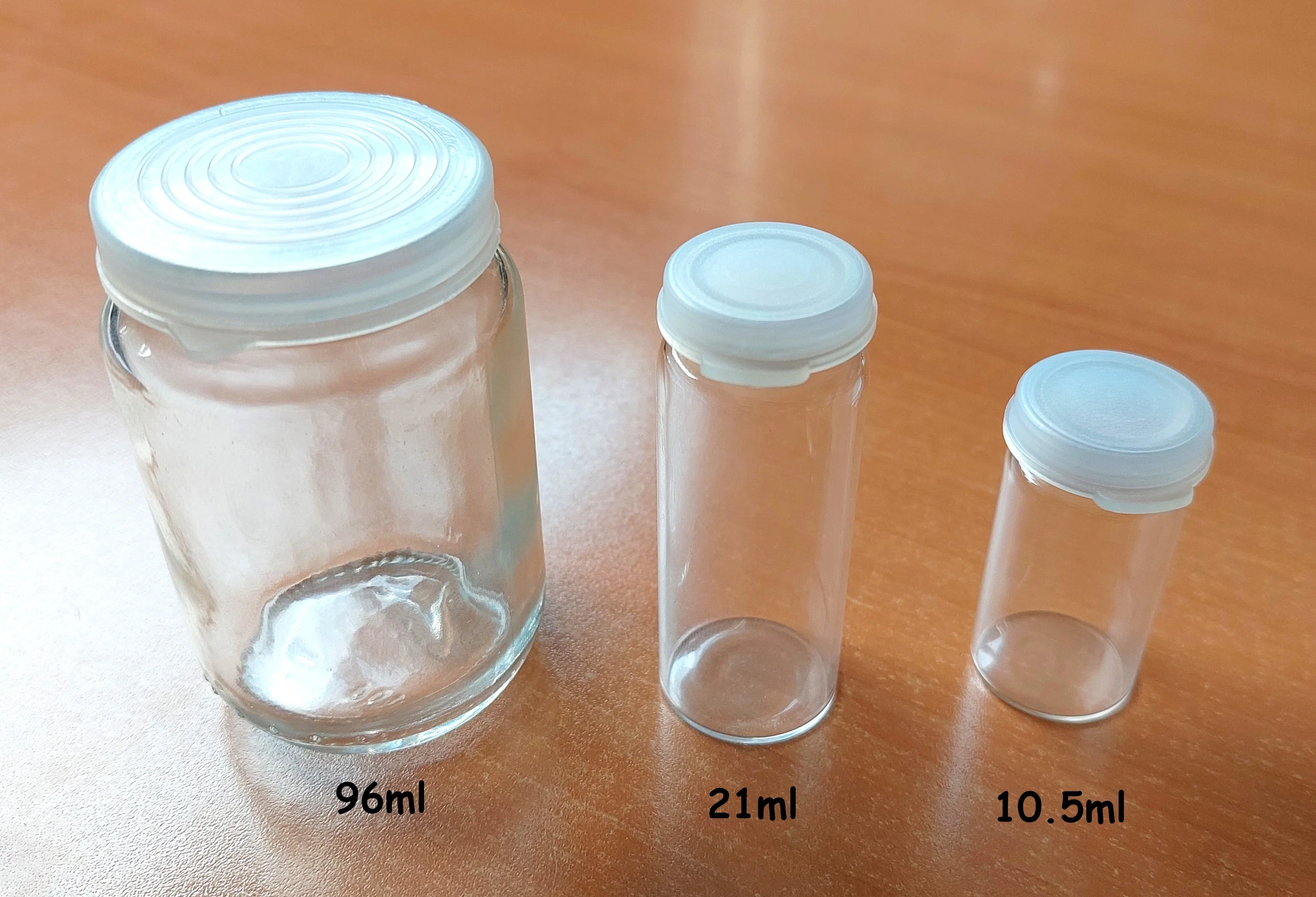 PILULIER VERRE 96ml + Bouchon SNAP-CAP Diam.38,5mm - Image 2