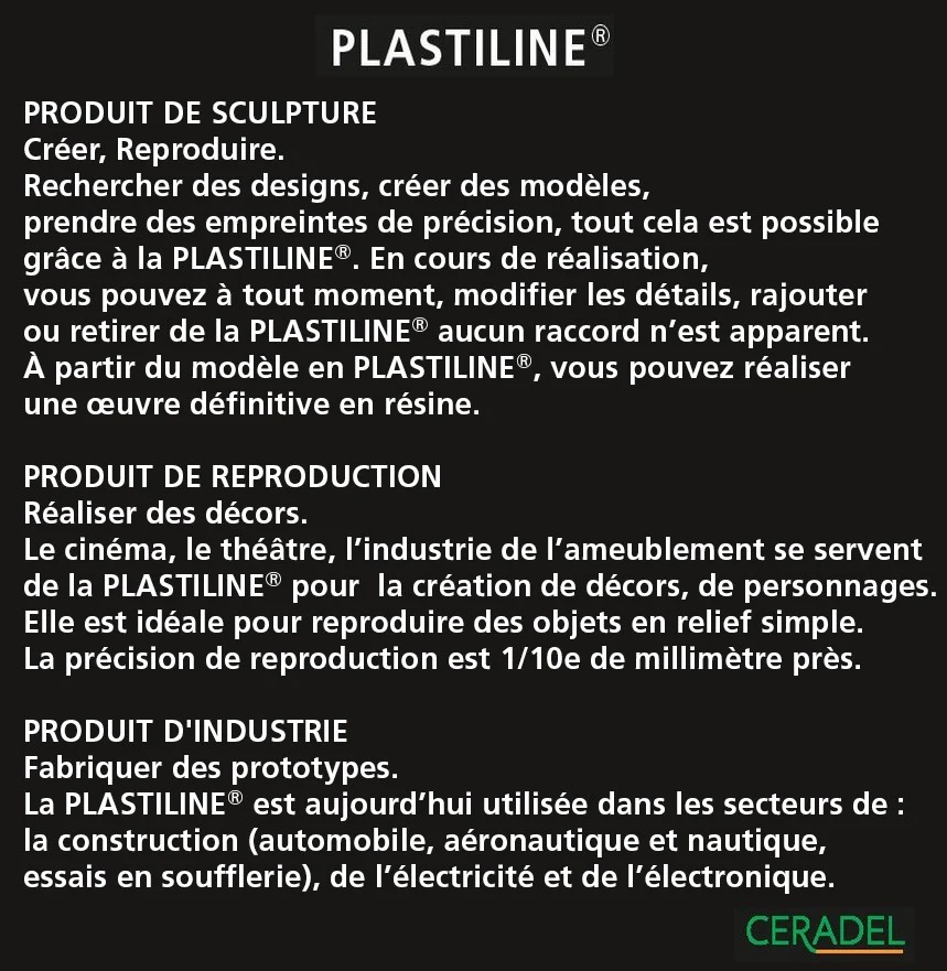 Plastiline Ivoire dureté 70/Trés dure - Image 4