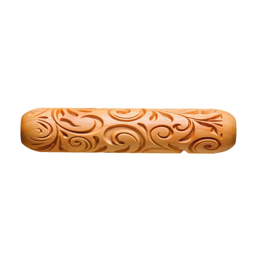 Rouleau bois texturé 2,5cm l=12cm - N°38 - MKM POTTERY TOOLS - Image 2
