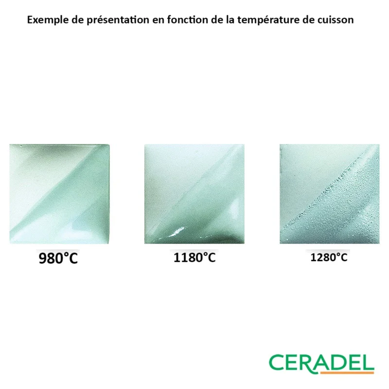 Engobe Amaco - V329 VERT D'EAU - Image 2