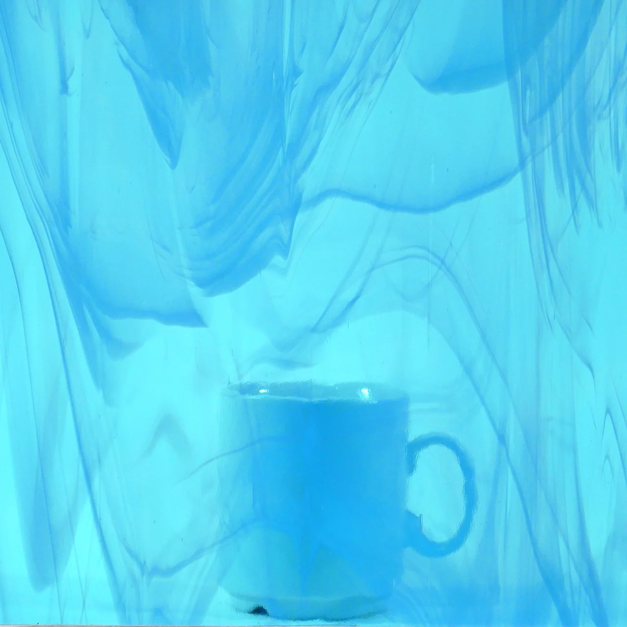 VERRE STP 833-91S TURQUOISE Dim.300x300x3mm - Image 2